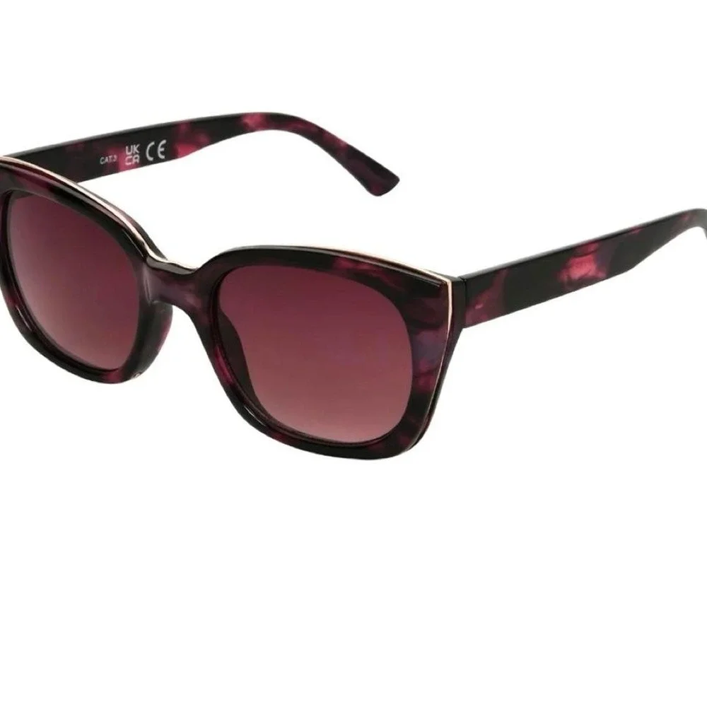 Foster Grant sunglasses with tortoiseshell pattern and gradient lenses NEW